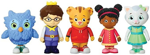 Barrio Juego De Figuras De Daniel De Tiger, Paquete De 5, Mu