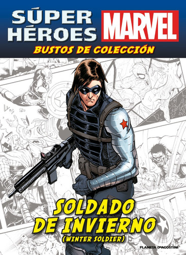 Bustos Marvel Colección Entrega  No. 31 Soldado Del Invierno