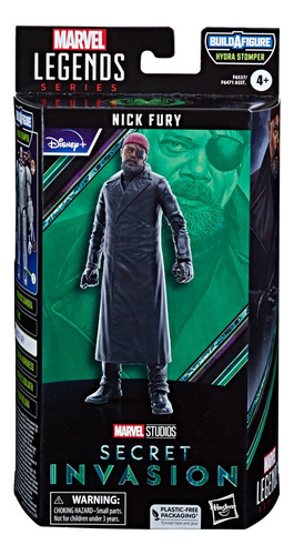 Invasión Secreta Marvel Legends Nick Fury Hydra Stomper Baf