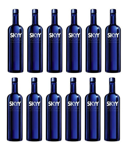 Vodka Skyy 750 Ml Clasico 750 Ml Caja X12 - Fullescabio
