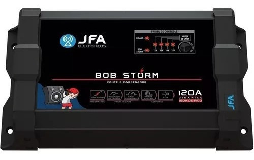 Fonte Automotiva Jfa Bob Storm 120a Bivolt Carregador