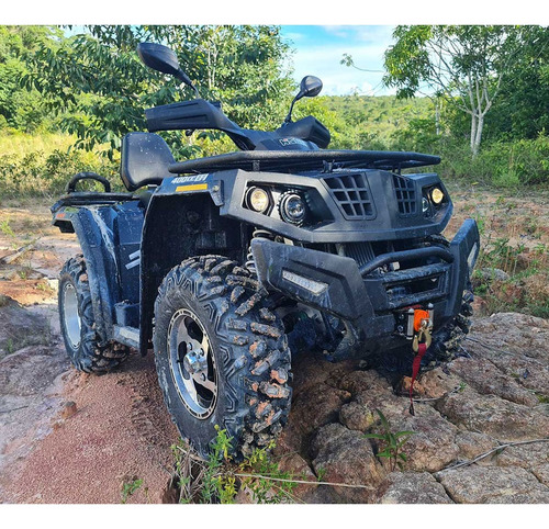 Quadriciclo Hisun Tactic 400i Preto 4x4 Injeção Eletrônica