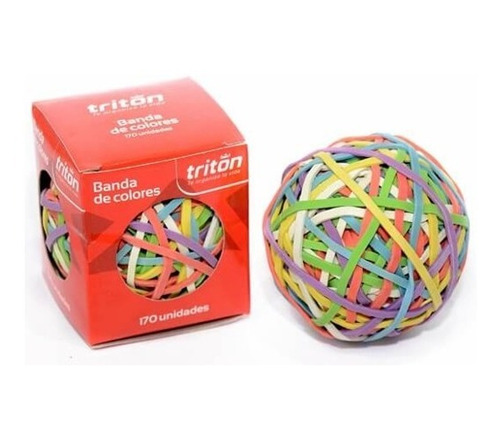 Bandas De Caucho Colores Triton X170 Unidades