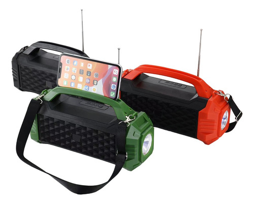 Radio Solar Portátil Bluetooth Usb Kit Yanuo