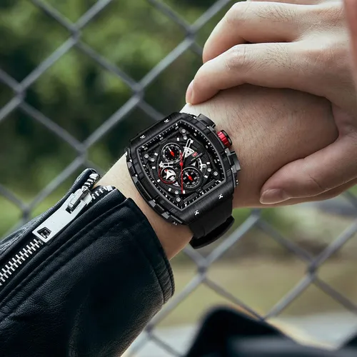 Mini Focus Reloj De Pulsera Deportivo De Moda Para Hombre (c