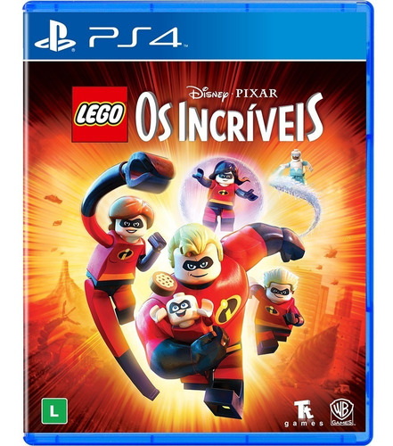 Jogo Lego Os Incríveis - Ps4 - Mídia Física - Novo Lacrado