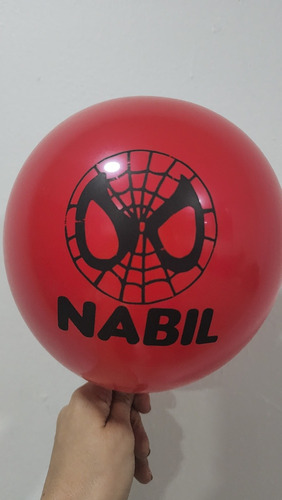 Globos Estampados Personalizados De Spaiderman