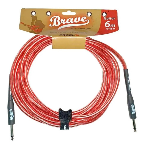 Cable Guitarra Electrica Bajo Instrumen 3m Super Pro