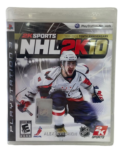 Nhl 2k10 Ps3 Playstation 3 Original Lacrado Novo