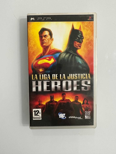 La Liga De La Justicia Heroes Psp