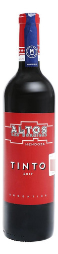 Caja De 12 Vino Tinto Altos Las Hormigas Malbec-bonarda-semi