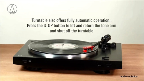 Audio Technica Atlp3bk Tocadiscos Automatico Con Correa Este