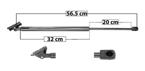 Un Amortiguador 5a Puerta Izq O Der Jeep Cherokee 97/01