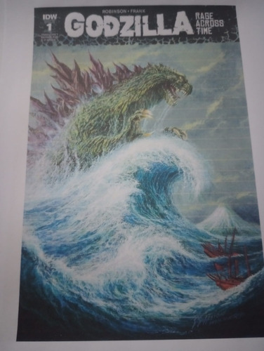 Libro Comic Godzilla Rage Across Time Español Pasta Dura