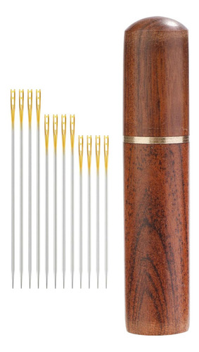 12 Piezas De Aguja De Enhebrado Automático, Aguja De Coser,