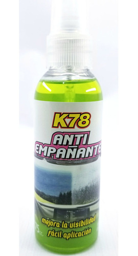 Antiempañante En Atomizador K78 Para Autos