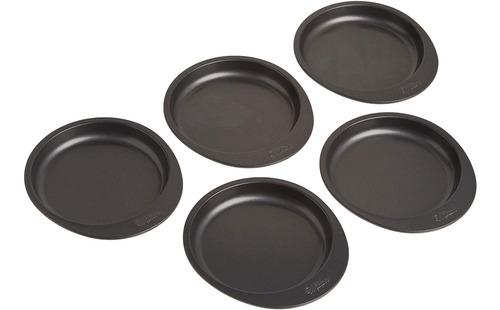 Wilton Redondos 5 Moldes Pastel Recipiente Bandeja Hornear