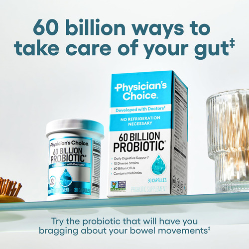 Physician's Choice Probióticos 60b Cfu 10 Cepas Prebióticos