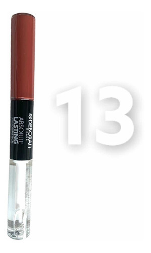 Labial Indeleble A Prueba De Agua Deborah Milano Absolute Color 13