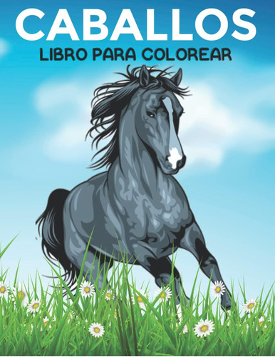 Libro: Caballos Libro Para Colorear: 40 Caballos Libro De Co