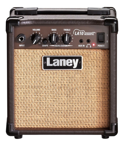 Combo Amplificador Guitarra Acustica Laney La10 Entradas Aux Y De Auriculares