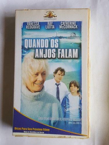 Vhs Quando Os Anjos Falam, Vanessa Redgrave, Ray Liotta