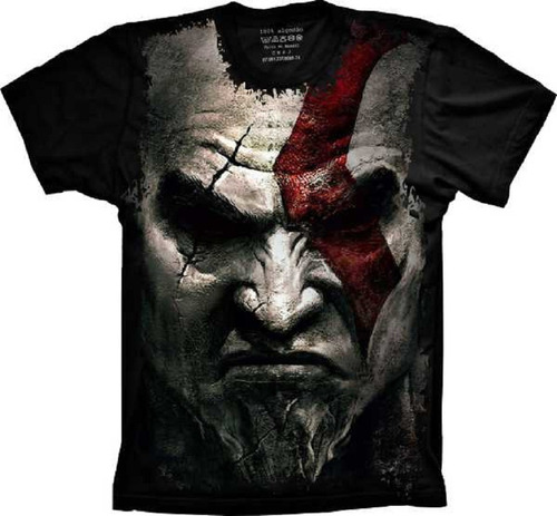 Camiseta Plus Size - God Of War