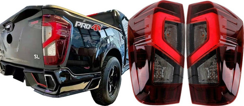 Calaveras Traseras Led Nissan Frontier Pro-4x 2021 2022 2023