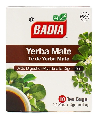 Imagen 1 de 2 de Yerba Mate Badia Ayuda A La Digestión Badia Sin Cafeína 