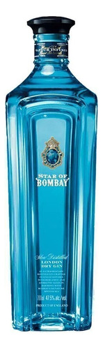 Gin Star Of Bombay 700 Ml- Ultima Unidad- Importado Escocia