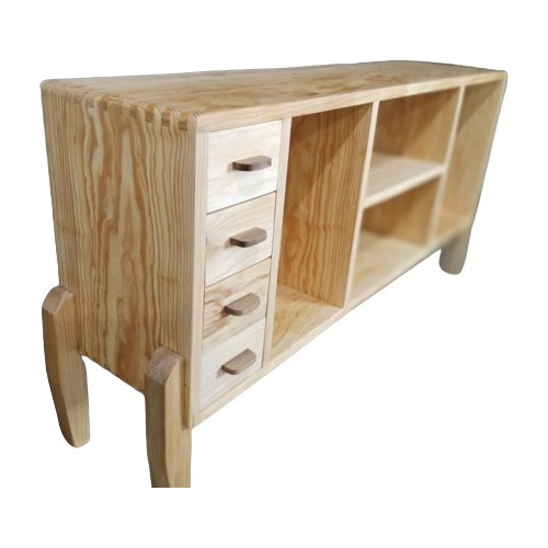 Mueble Para Centro De Entretenimiento Marrón Claro