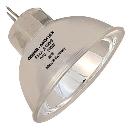 Lámpara dicroica Elc de Osram, 250 W, 24 V, efecto de color de luz en movimiento escaneada, 3200 K