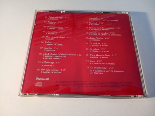 Leopoldo Federico Y Orquesta - De Antología - Cd (Usado)