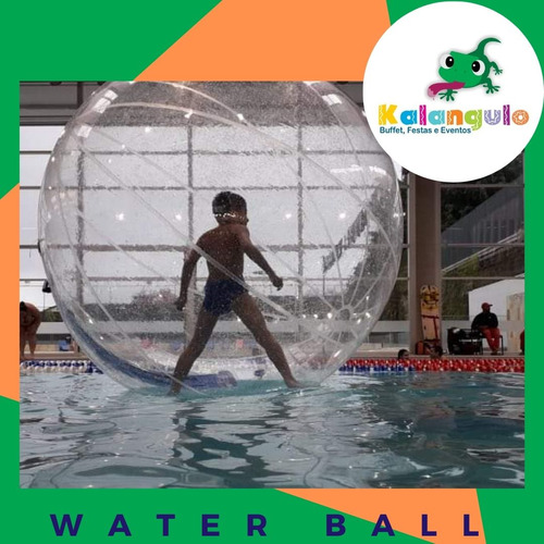 Locação De Water Ball (bolha Aquática) 1,90 Diâmetro 