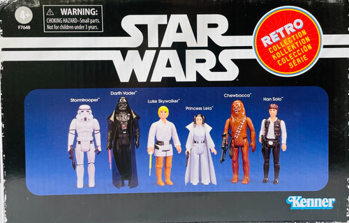 Star Wars Retro Pack Set 1 Disney Exclusivo (Usado)