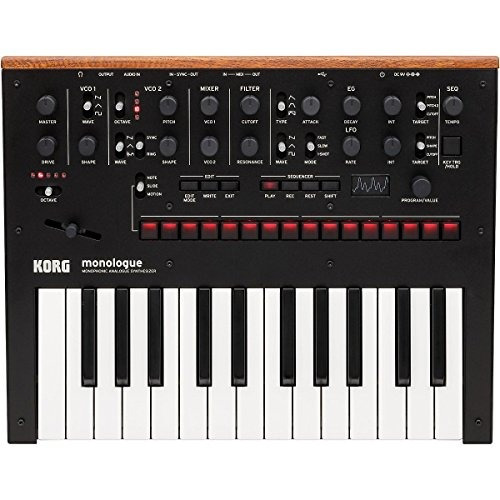 Korg Monologue Monophonic Analog Synthesizer With Presets