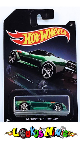 Hot Wheels ´14 Corvette Stingray Exotics 1/6 Lacrado