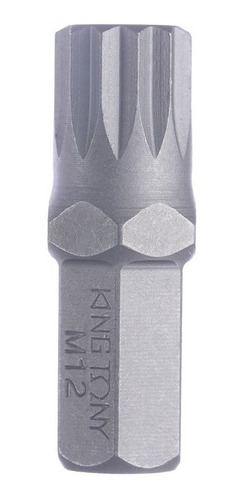 Bits Intercambiável Multidentado 10mm M8 - King Tony 163608m