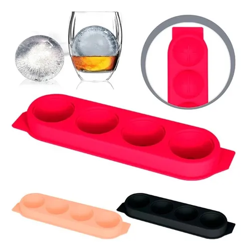 comprar Formas De Gelo Formato Redonda Esfera Grande Para Whisky Suc