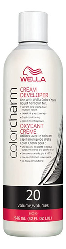 Wella Color Charm Creme Hair Developer 20 Volumen, 32 Oz