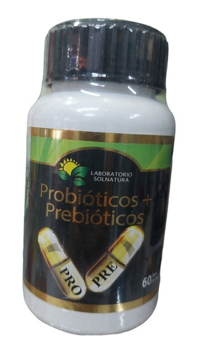 Probioticos +prebioticos (cápsulas De 60 Unidades..  500mg.)