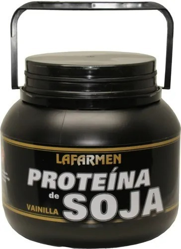 Proteina De Soja Lafarmen Vainilla X 1 Kg Masa Muscular