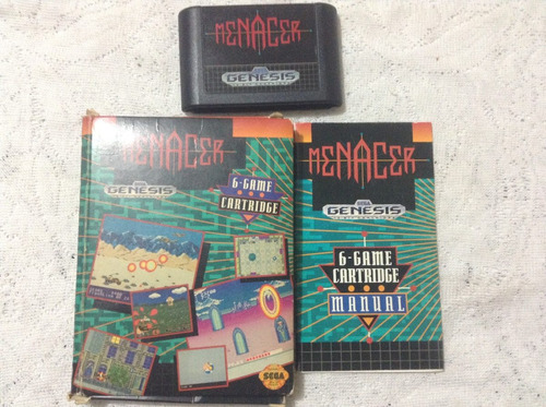 Sega Menacer (no Sonic,contra,castlevania,mortal,golden)