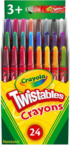 Colores Crayola Twistables Crayones X24 Colores Original 