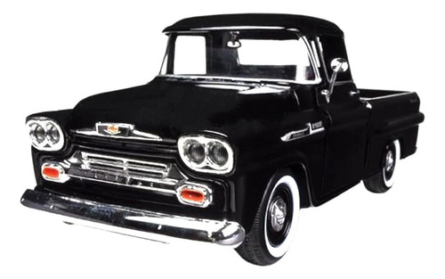 Chevrolet Apache 1958 Pick Up- En Caja Negra - Motormax 1/24