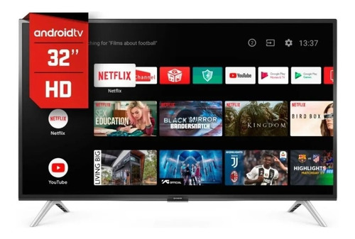 Smart Tv 32  Hitachi Hd Le32smart19 Android Tv Nuevo Gtia