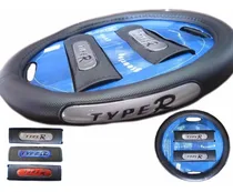 Comprar Cubre Volante Con Cubre Cinturón Type R Cubrevolante Auto