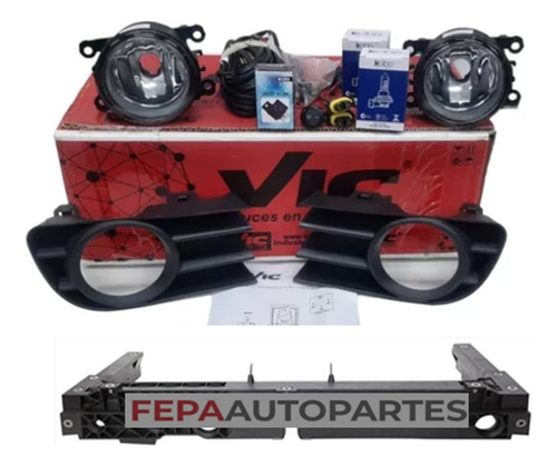 Kit Faros Auxiliares Antinieblas Renault Megane 2 Ii 05 / 10