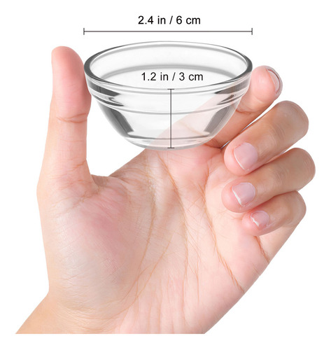 Nuevo Tazas For Pudín, Tazón For Pastel Bozai, 6 Unidades