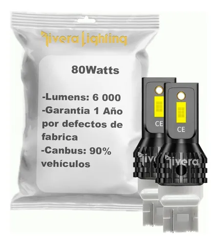Chu Rc 80w Luz Reversa Led Tipo Xenon Hid 7440 Mazda 3 2011